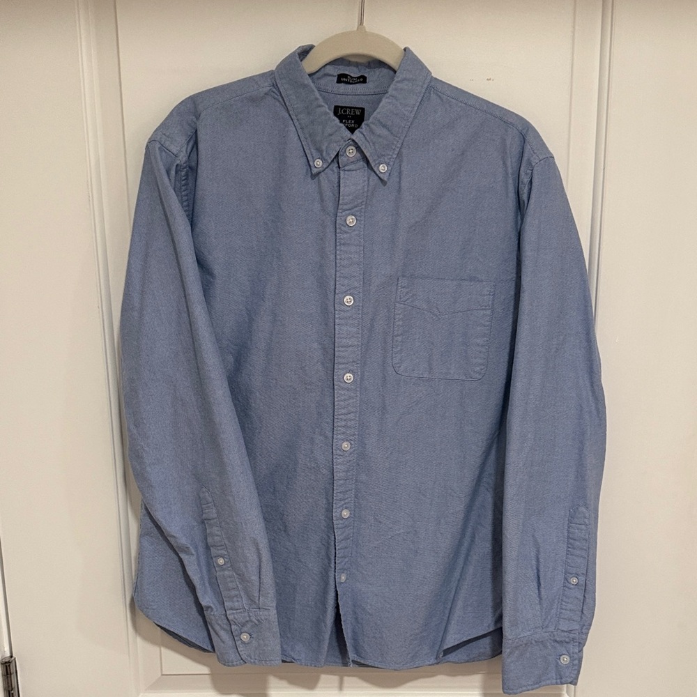 J. Crew Flex Oxford, Slim Untucked Button Down
